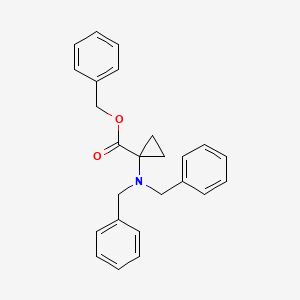 Benzyl 1-(dibenzylamino)cyclopropanecarboxylate