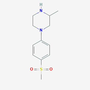 1-[4-(Methylsulfonyl)phenyl]-3-methylpiperazine