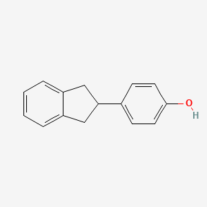 4-(2,3-dihydro-1H-inden-2-yl)phenol