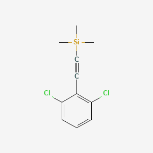 ((2,6-Dichlorophenyl)ethynyl)trimethylsilane