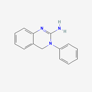 molecular formula C14H13N3 B13871560 3-Phenyl-3,4-dihydro-quinazolin-2-ylamine 