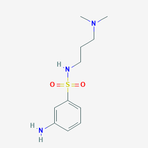 3-Amino-N-[3-(dimethylamino)propyl]benzenesulfonamide