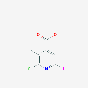 Methyl 2-chloro-6-iodo-3-methylpyridine-4-carboxylate