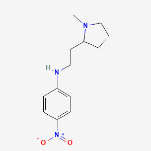 N-(2-(1-methylpyrrolidin-2-yl)ethyl)-4-nitroaniline