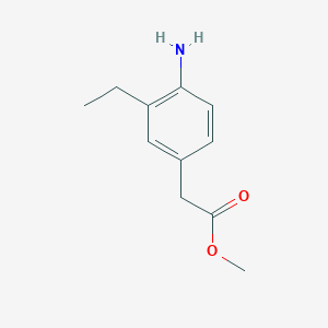 Methyl 2-(4-amino-3-ethylphenyl)acetate