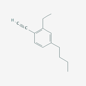 4-Butyl-2-ethyl-1-ethynylbenzene