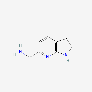 2,3-dihydro-1H-pyrrolo[2,3-b]pyridin-6-ylmethanamine