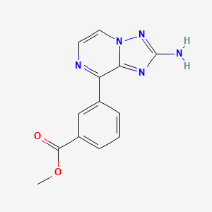 Methyl 3-(2-amino-[1,2,4]triazolo[1,5-a]pyrazin-8-yl)benzoate