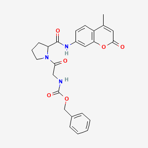 N-Carbobenzoxyglycyl-prolyl-4-methylcoumarinyl amide;Z-Gly-propmecounh