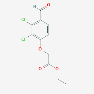 Ethyl (2,3-dichloro-4-formylphenoxy)acetate