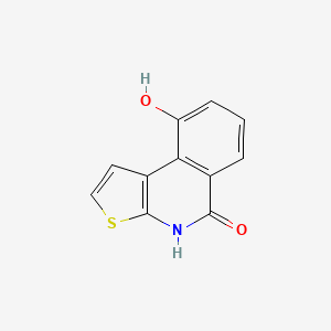 molecular formula C11H7NO2S B13871911 9-hydroxy-4H-thieno[2,3-c]isoquinolin-5-one 