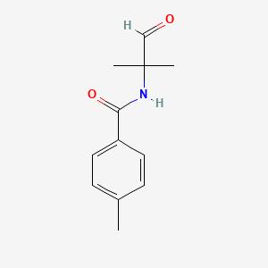 4-Methyl-N-(2-methyl-1-oxopropan-2-yl)benzamide