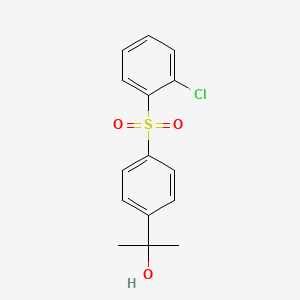 Rac-2-(4-(2-chlorophenylsulfonyl)phenyl)propan-2-ol