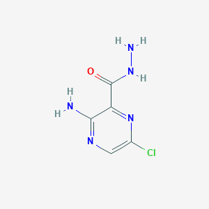 3-Amino-6-chloropyrazine-2-carbohydrazide