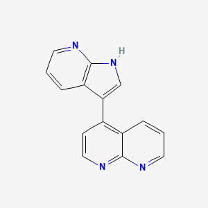 4-(1H-pyrrolo[2,3-b]pyridin-3-yl)-1,8-naphthyridine