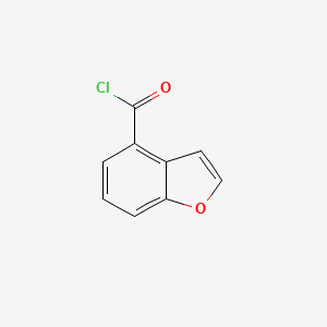 1-Benzofuran-4-carbonyl chloride