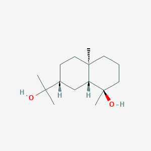 molecular formula C15H28O2 B138722 Cryptomeridiol CAS No. 4666-84-6