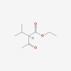 molecular formula C9H16O3 B138723 Ethyl 2-acetyl-3-methylbutanoate CAS No. 152548-74-8