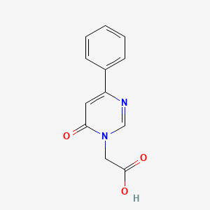 (6-oxo-4-phenylpyrimidin-1(6{H})-yl)acetic acid