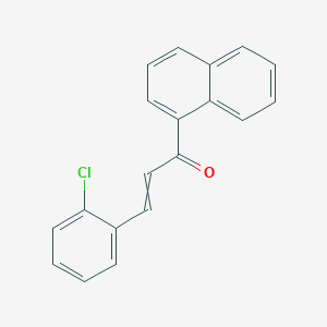 3-(2-Chlorophenyl)-1-naphthalen-1-ylprop-2-en-1-one