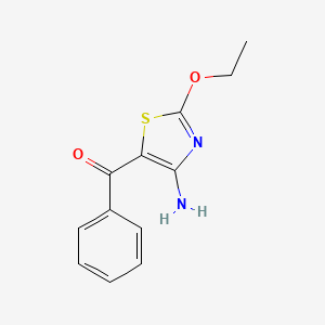 (4-Amino-2-ethoxy-1,3-thiazol-5-yl)-phenylmethanone