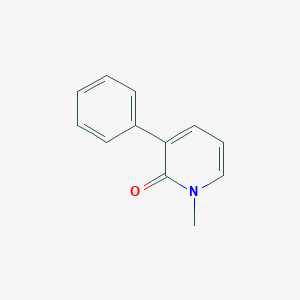 molecular formula C12H11NO B13872516 1-Methyl-3-phenylpyridin-2-one 