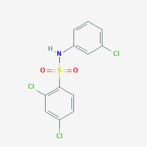 2,4-dichloro-N-(3-chlorophenyl)benzenesulfonamide