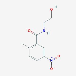 N-(2-hydroxyethyl)-2-methyl-5-nitrobenzamide