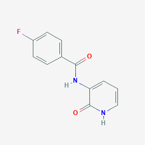 4-fluoro-N-(2-oxo-1,2-dihydropyridin-3-yl)benzamide