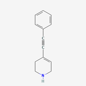 4-(2-Phenylethynyl)-1,2,3,6-tetrahydropyridine