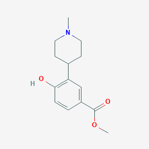 Methyl 4-hydroxy-3-(1-methylpiperidin-4-yl)benzoate