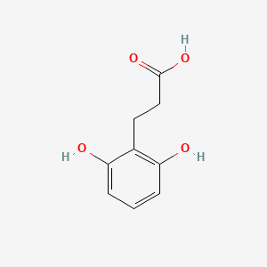 molecular formula C9H10O4 B13872577 3-(2,6-dihydroxyphenyl)propanoic Acid CAS No. 98114-50-2