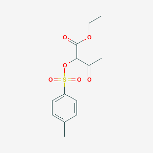 Ethyl 2-(4-methylphenyl)sulfonyloxy-3-oxobutanoate