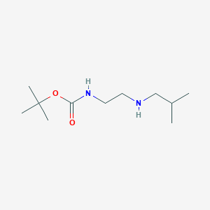 tert-butyl N-[2-(2-methylpropylamino)ethyl]carbamate