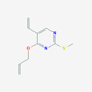 5-Ethenyl-2-methylsulfanyl-4-prop-2-enoxypyrimidine