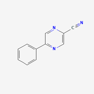 5-Phenylpyrazine-2-carbonitrile