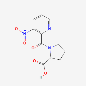 1-[(3-Nitropyridin-2-yl)carbonyl]proline