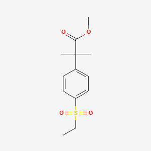 Methyl 2-(4-ethylsulfonylphenyl)-2-methylpropanoate