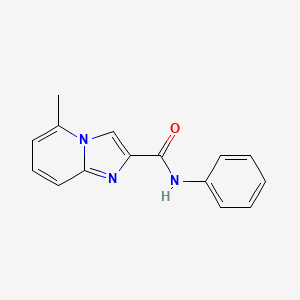 Imidazo[1,2-a]pyridine-2-carboxamide,5-methyl-n-phenyl-