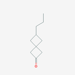 6-Propylspiro[3.3]heptan-2-one