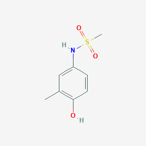 molecular formula C8H11NO3S B13872974 N-(4-hydroxy-3-methylphenyl)methanesulfonamide 