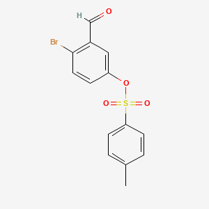 (4-Bromo-3-formylphenyl) 4-methylbenzenesulfonate