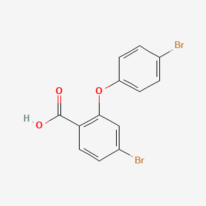 4-Bromo-2-(4-bromophenoxy)benzoic acid