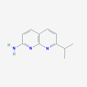 7-Propan-2-yl-1,8-naphthyridin-2-amine