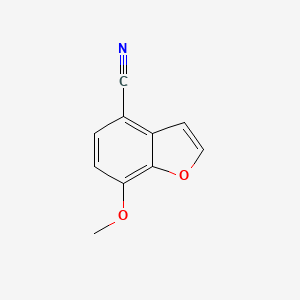 7-Methoxybenzofuran-4-carbonitrile