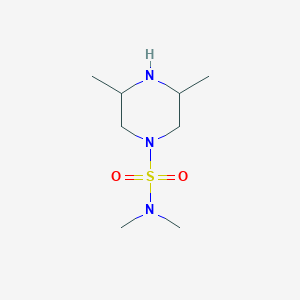 N,N,3,5-tetramethylpiperazine-1-sulfonamide