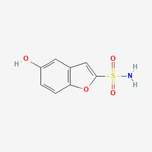 5-Hydroxy-1-benzofuran-2-sulfonamide