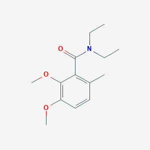 molecular formula C14H21NO3 B13873164 N,N-diethyl-2,3-dimethoxy-6-methylbenzamide 