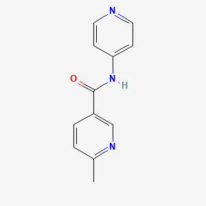 molecular formula C12H11N3O B1387326 6-Chloro-N-pyridin-4-ylnicotinamide CAS No. 1090481-07-4