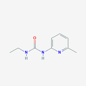 molecular formula C9H13N3O B138733 2-(3-Ethylureido)-6-methylpyridine CAS No. 141766-10-1